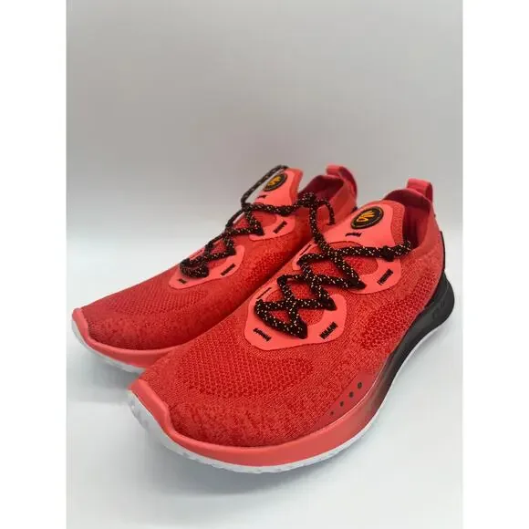 Under Armour Curry Flow Go Coral Red Black 3023814-604 Men's Size 7 - Picture 6 of 16